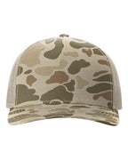 Printed Five-Panel Trucker Cap
